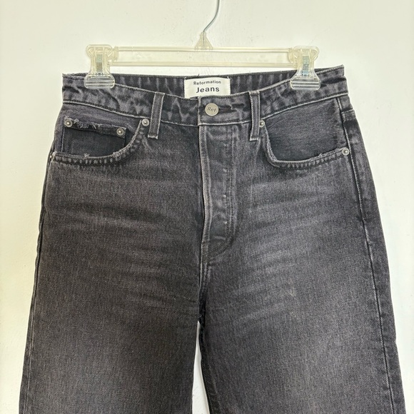 REFORMATION JEANS Fawcett Jean in Pacific Wash Made in USA Size 26 - Picture 7 of 14